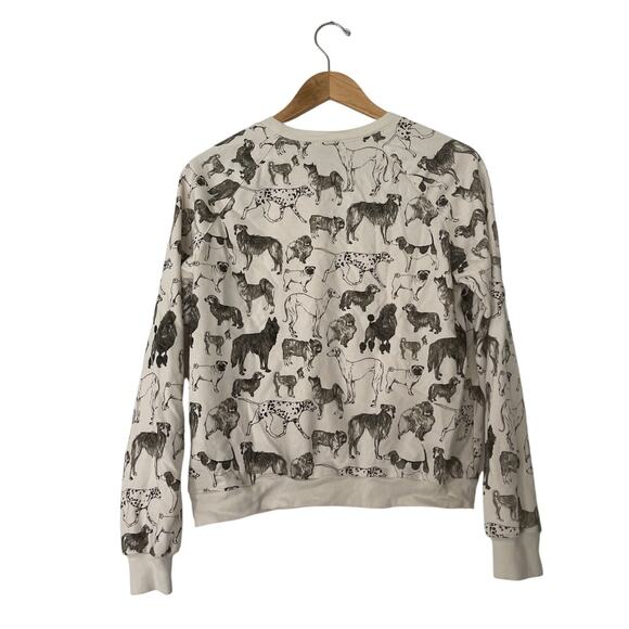 Anthropologie Maeve Dog Printed Sweatshirt Size XS - Picture 6 of 7